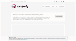 Desktop Screenshot of miraparty.com