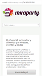 Mobile Screenshot of miraparty.com